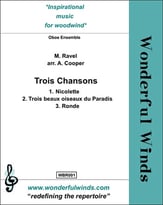 Trois Chansons Oboe Quartet cover